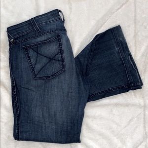 Ladies Ariat denim trousers, 32x32. Gently worn.